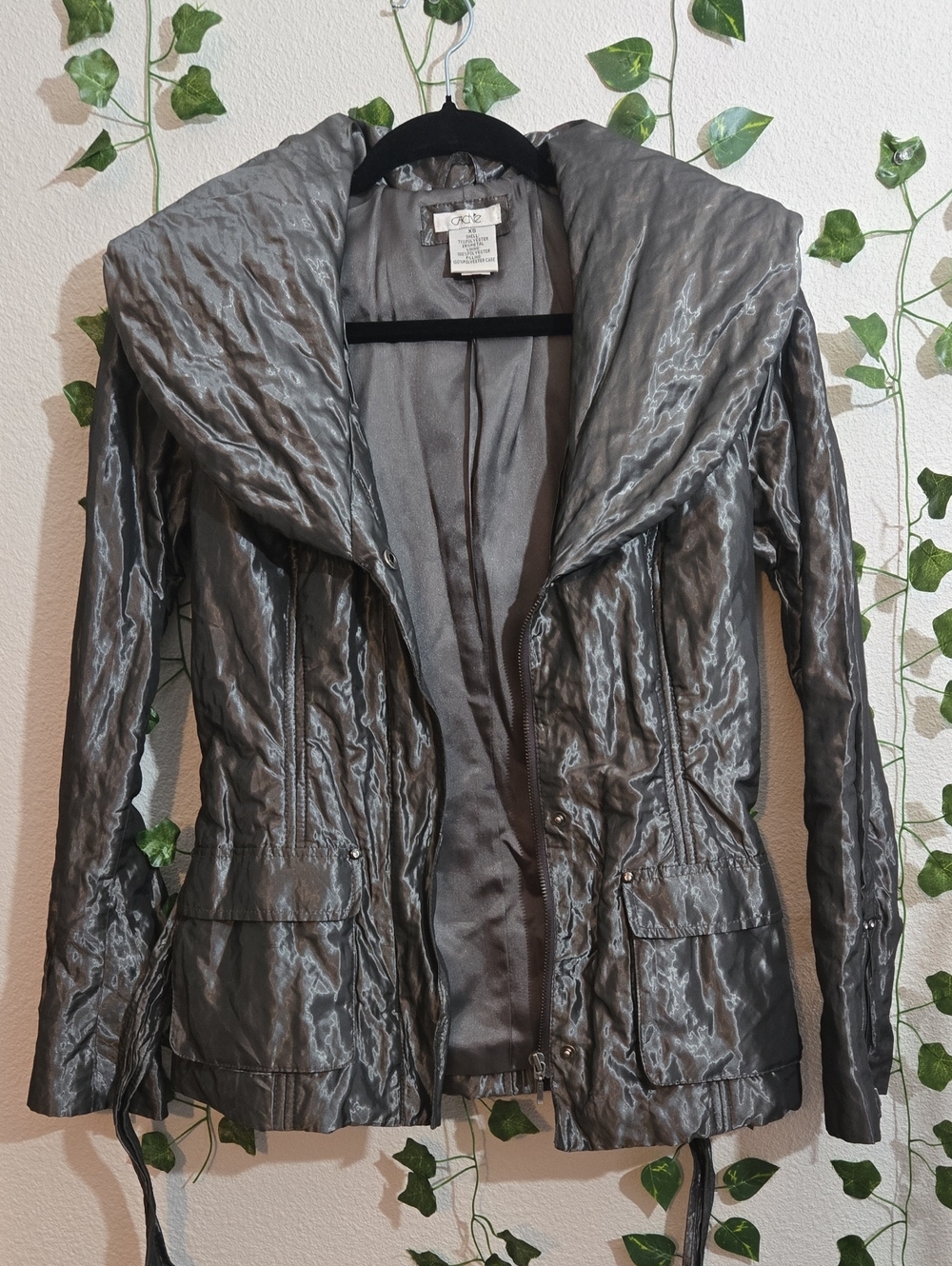 Cache Vintage Metallic Jacket XS